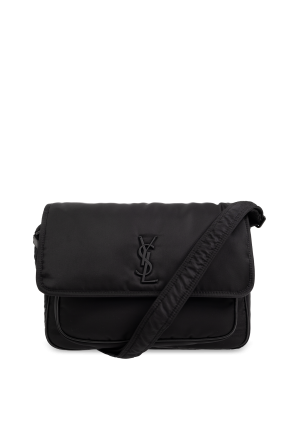 ショルダーバッグ SAINT LAURENT Men Shoulder bag Black 819627AAD49 1000 Saint Laurent - Medium Manhattan Black Leather Shoulder Bag
